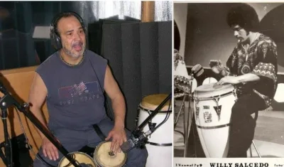 Willie Salcedo, percusionista colombiano.