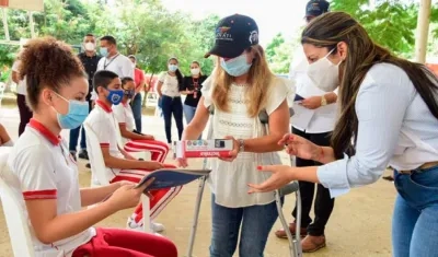 La Gobernadora del Atlántico, Elsa Noguera.