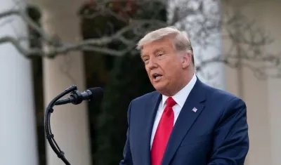 Donald Trump, presidente de Estados Unidos.