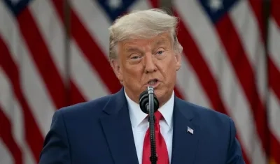 El presidente de Estados Unidos, Donald Trump.