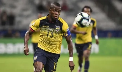 Enner Valencia, delantero de Ecuador. 