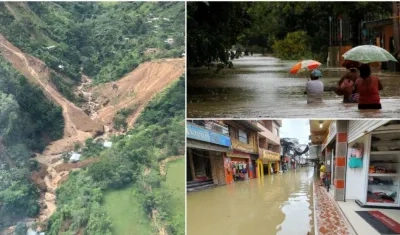 Fotos de Dabeiba, Cartagena y Chocó. Así están estas regiones por las lluvias.