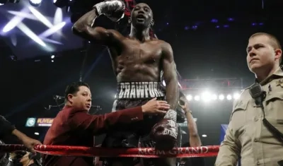El púgil estadounidense Terence Crawford.