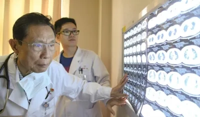 Zhong Nanshan, líder del equipo de expertos contra el Covid-19 de la Comisión Nacional de Sanidad de China.