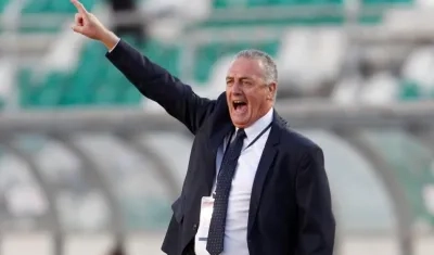 El entrenador de Ecuador, Gustavo Alfaro.