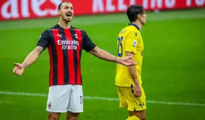 El sueco Zlatan Ibrahimovic.