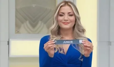 La balota del Junior correspondió enfrentar al Deportes Tolima.