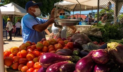 Mercado a tu barrio, también a domicilio, por temporada de lluvias.