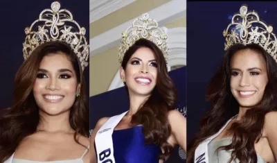 Las tres finalistas de Miss Universo Colombia 2020.