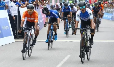 El barranquillero Nelson Soto (derecha).