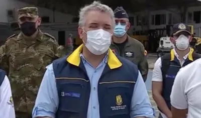 El Presidente de la República, Iván Duque.