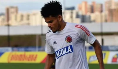 Luis Díaz, jugador de la Selección Colombia. 