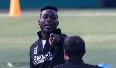 Mario Balotelli, delantero italiano. 