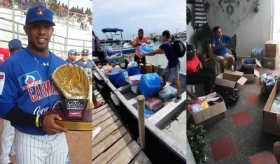 Steve Brown, pelotero sanandresano. 