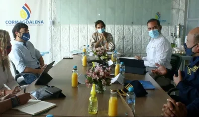 Reunión del Comité de Navegación del Río Magdalena.