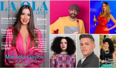 Portada de la nueva edición de la revista La Ola Caribe.