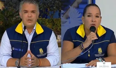 Iván Duque y Susana Correa.