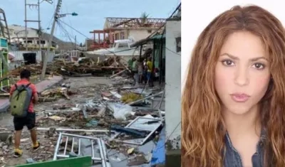 Los estragos en Providencia y Shakira.