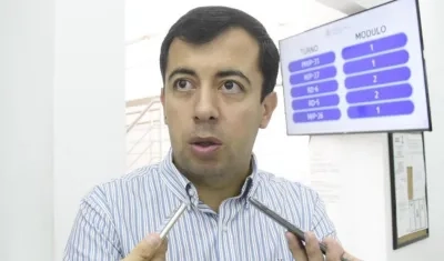 Mauricio Marín, abogado de Ramón Navarro.