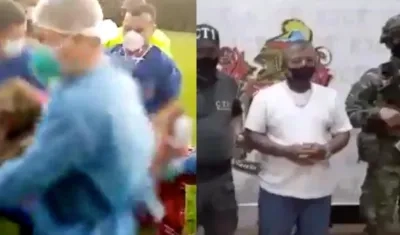 Alias ‘Álvaro Boyaco’ y alias ‘El Loco Germán’.