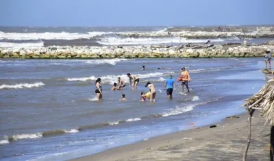 Playas de Puerto Colombia. 
