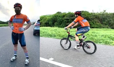 La campeona soledeña Sharid Fayad.