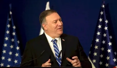 Mike Pompeo, secretario de Estado.