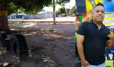 Gustavo Alexis Zúñiga Julio recibió una bala cuando estaba viendo un partido de fútbol en la cancha del barrio Pumarejo. 