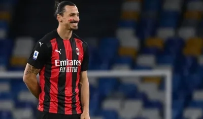 El delantero sueco Zlatan Ibrahimovic.