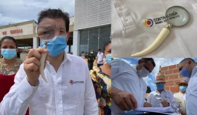 El Contralor General, Felipe Córdoba.