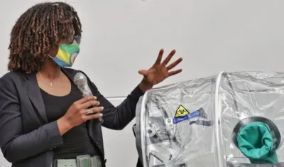 Mabel Torres, ministra de Ciencia.