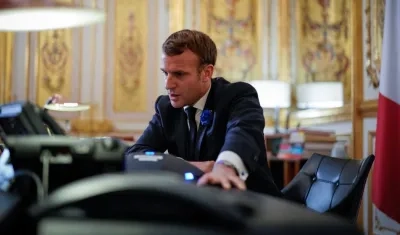 El presidente francés, Emmanuel Macron.