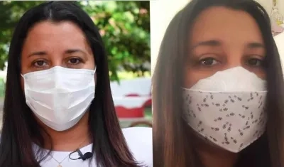 La primera gestora Milena Mafud Navarro, promoviendo la jornada.