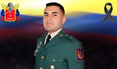 El subteniente Carlos Arturo Becerra Castellanos.