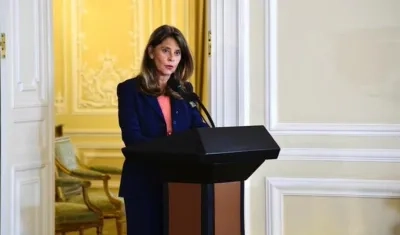 Marta Lucía Ramírez, vicepresidenta.