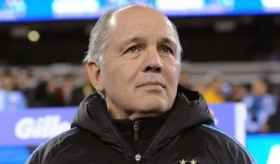 Alejandro Sabella, técnico argentino. 