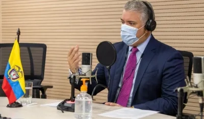 El Presidente de la República, Iván Duque.