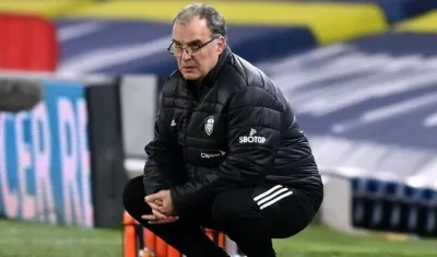 Marcelo Bielsa, técnico argentino. 
