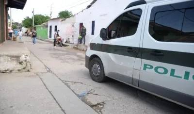 En este lugar se presentó el nuevo homicidio en el barrio Cruz de Mayo. 