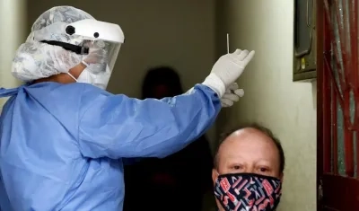 Un ligero aumento en los casos de Covid-19 en Colombia, reportó Minsalud.