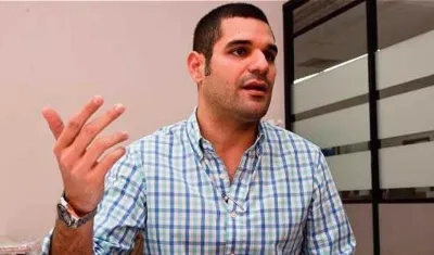 Efraín Cepeda Tarud, presidente Junta Directiva de Camcomercio Barranquilla.