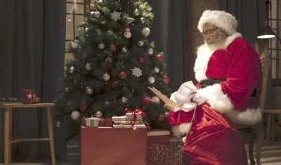 Foto de un papa noel.