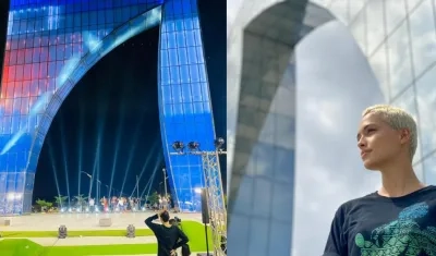 Imágenes de lo que se verá esta tarde.