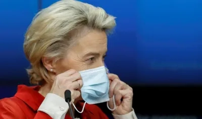 La presidenta de la CE, Ursula Von der Leyen.