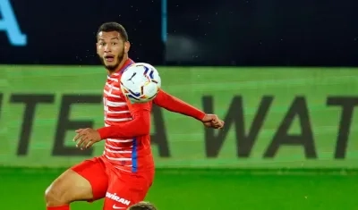 Luis Suárez, delantero colombiano. 