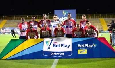 La más reciente nómina titular del Junior.