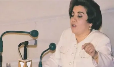 Martha Catalina Daniels Guzmán, senadora asesinada hace 18 años.