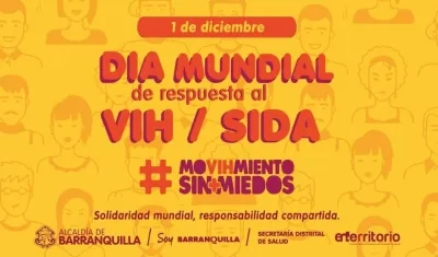 Barranquilla se suma a este llamado que hacen ONUSIDA.