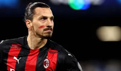 El sueco Zlatan Ibrahimovic.