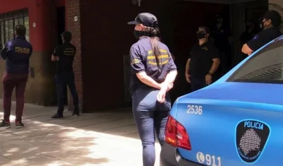 Operativo en el consultorio de la psiquiatra Agustina Cosachov.